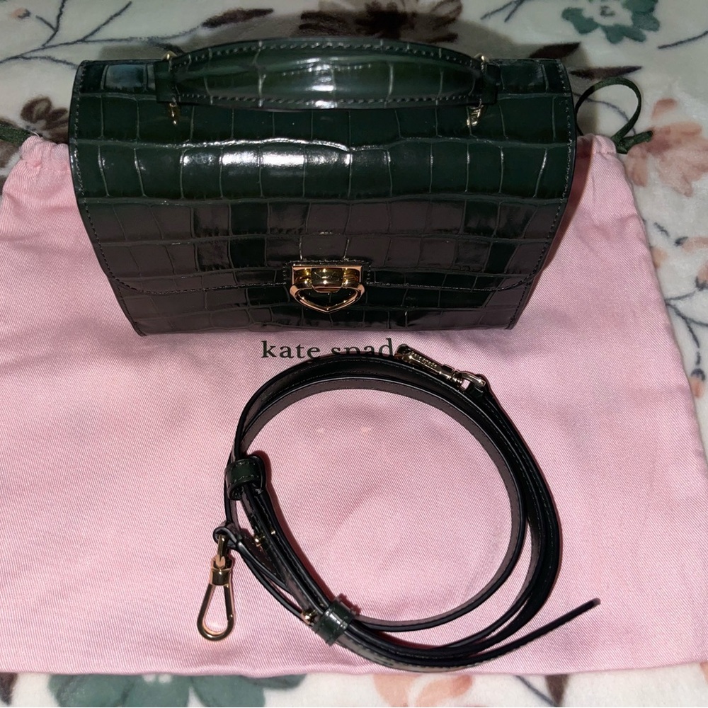 Kate Spade Lovitt bag in green